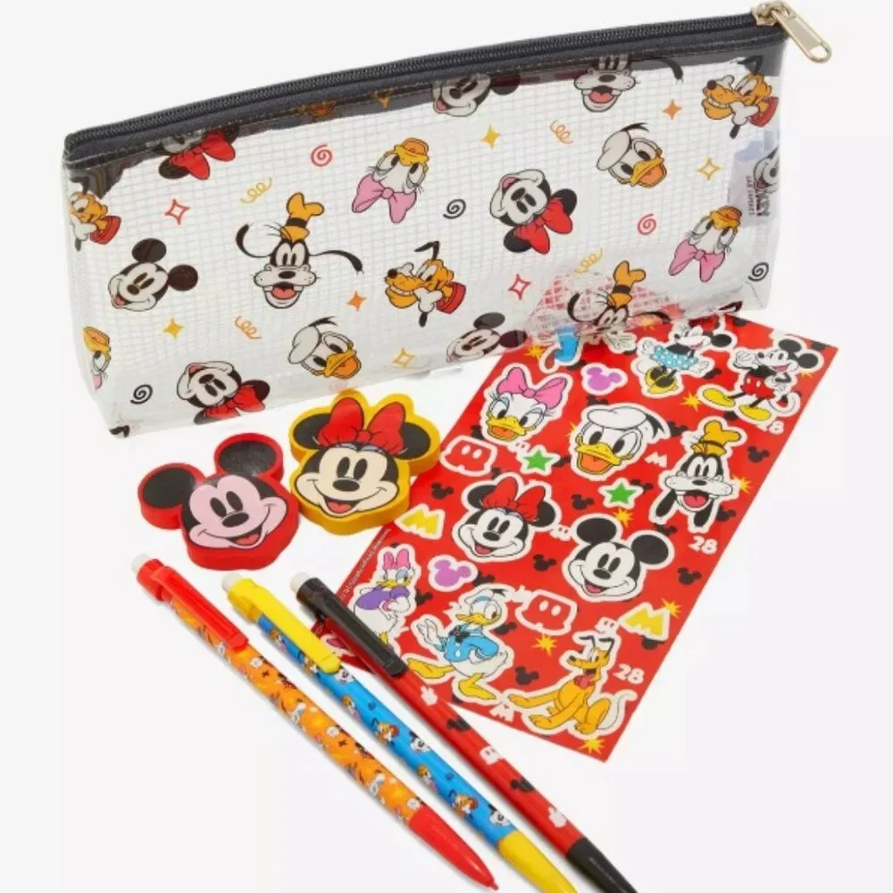 Disney Mickey & Friends Pencil Case Set
